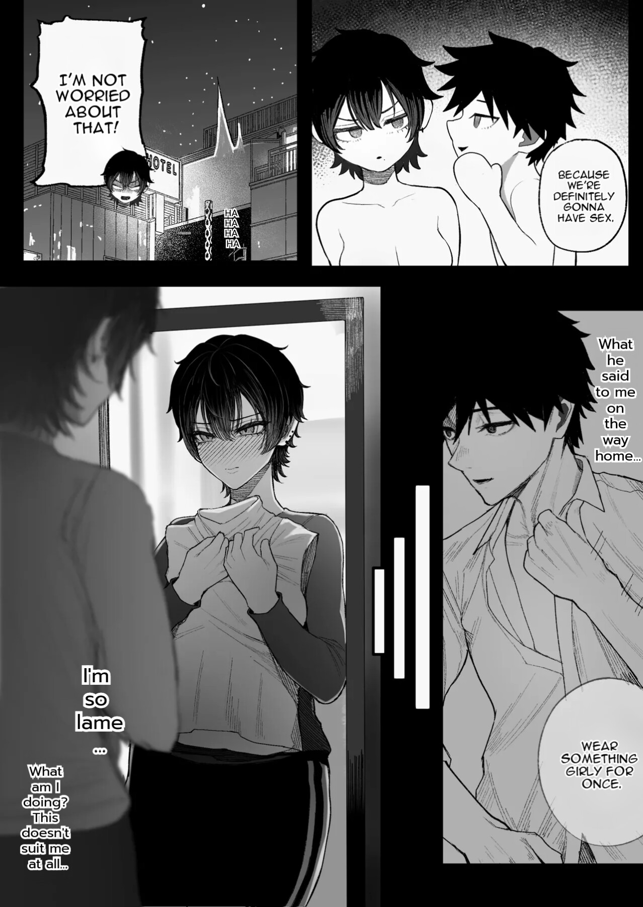 Hentai Manga Comic-My girlfriend was stolen by a cool, cross-dressing girl, so I taught her a lesson. 2-Read-33